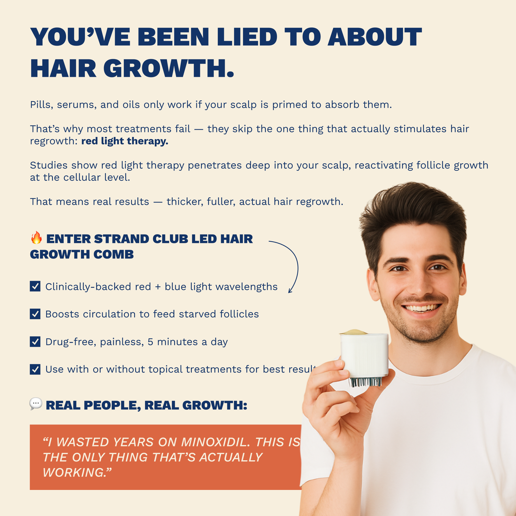 LED Growth Comb